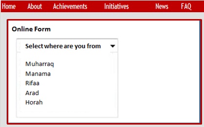 image of selecting a choice and the form be submitted automatically