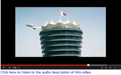 image of a video with a live caption