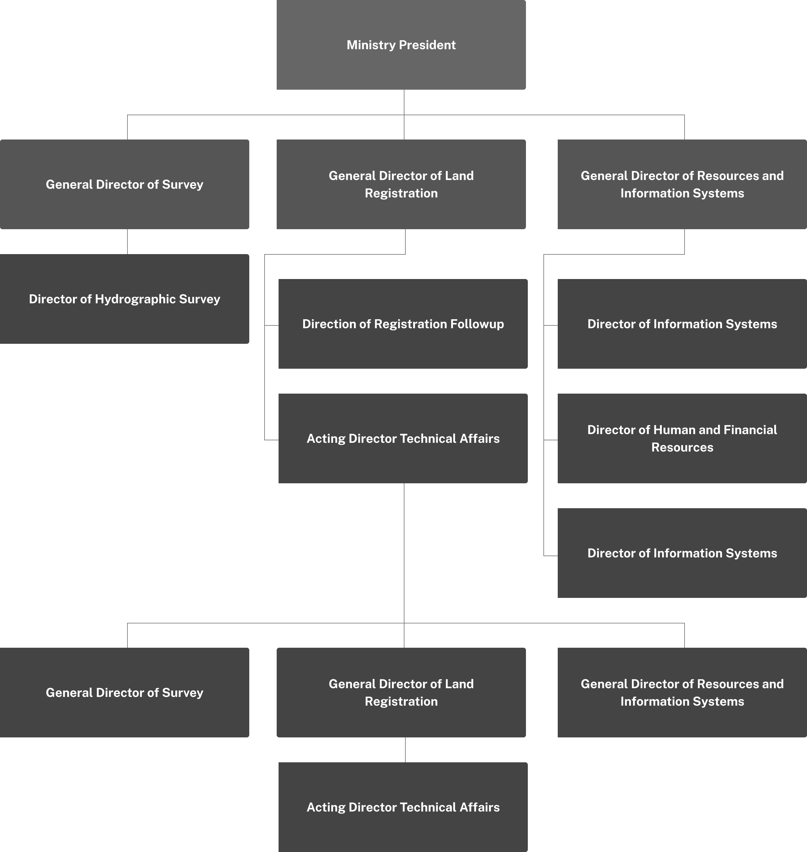Organizational Chart Dark